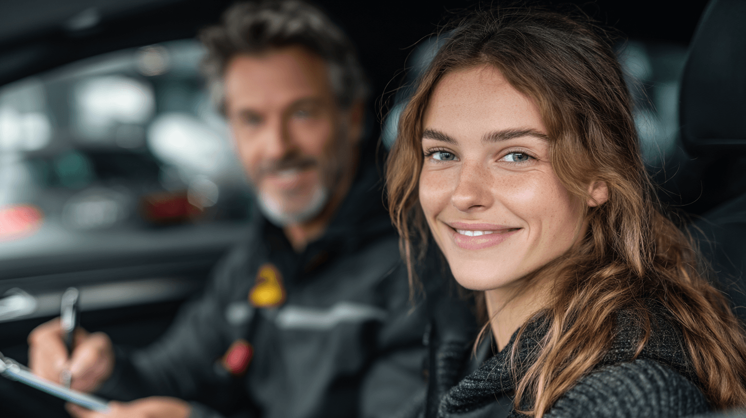 Real Master Driving School students learning with certified instructors - Professional driving instruction in Chicago